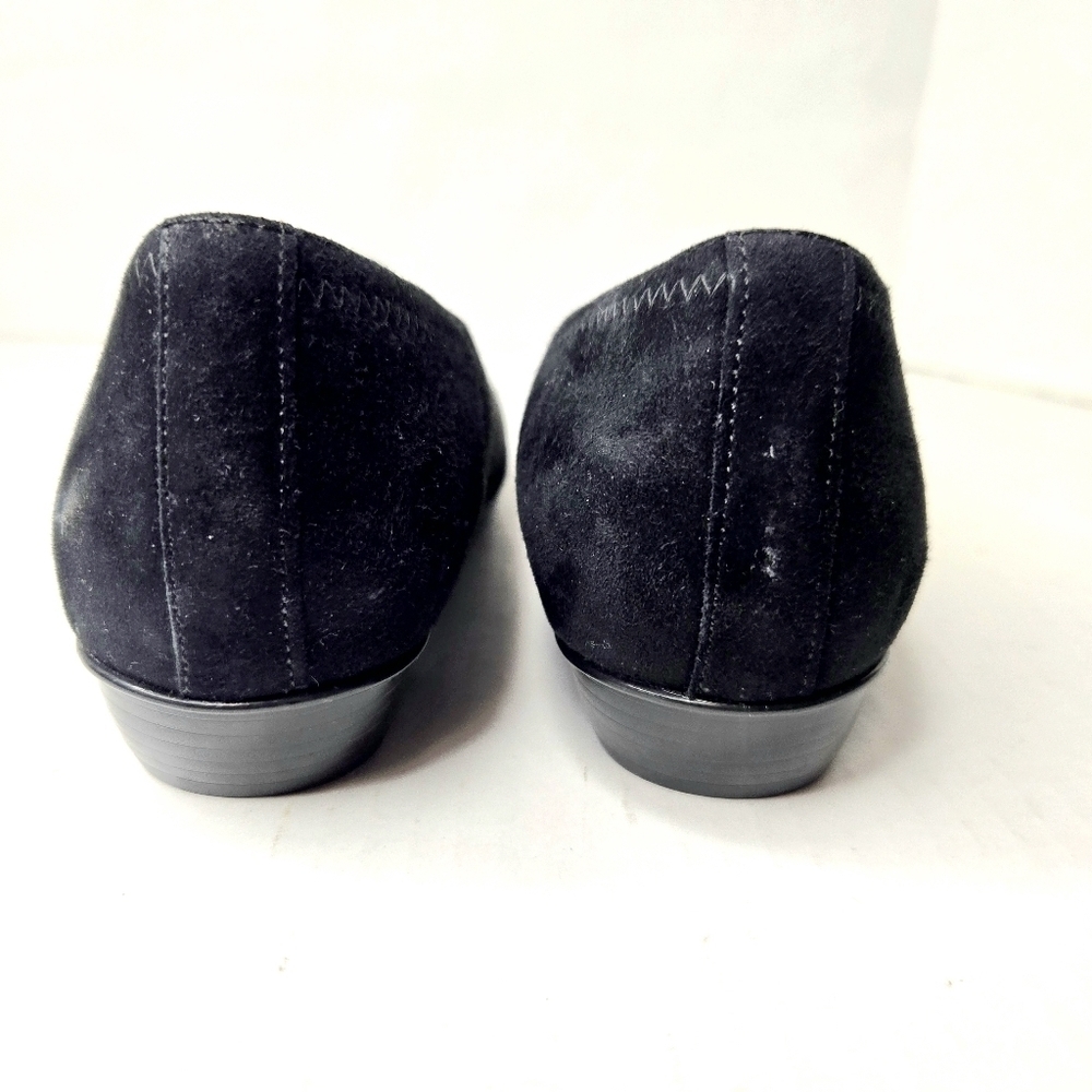 Munro Loafers, Black Suede, 6.5 W - Picture 6 of 11